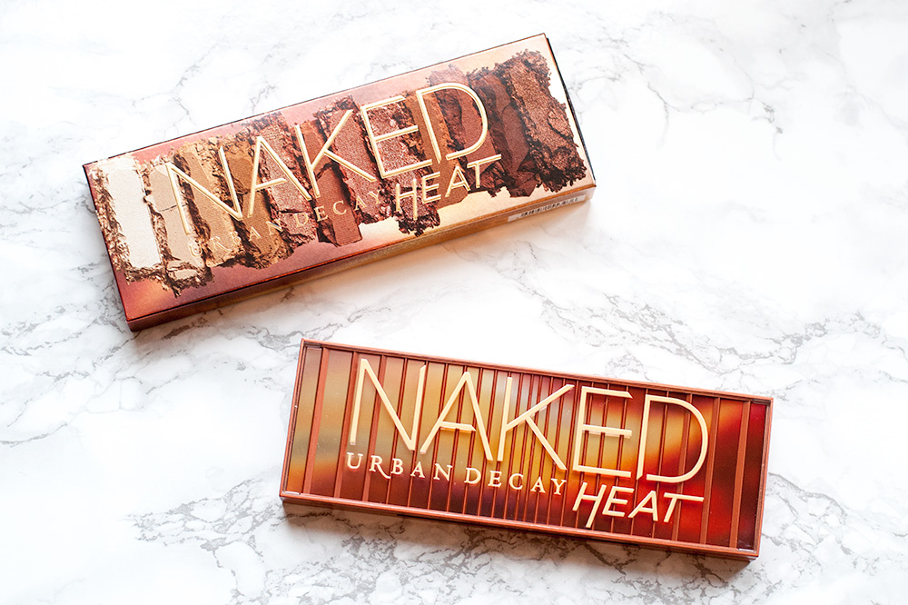 The Urban Decay Naked Heat Palette Review via Sarenabee.com